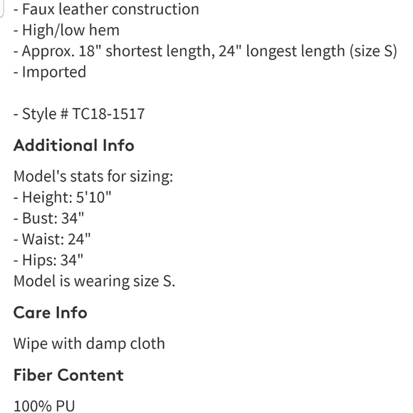 Tahari – Faux Leather Moto Jacket - Picture 5 of 6